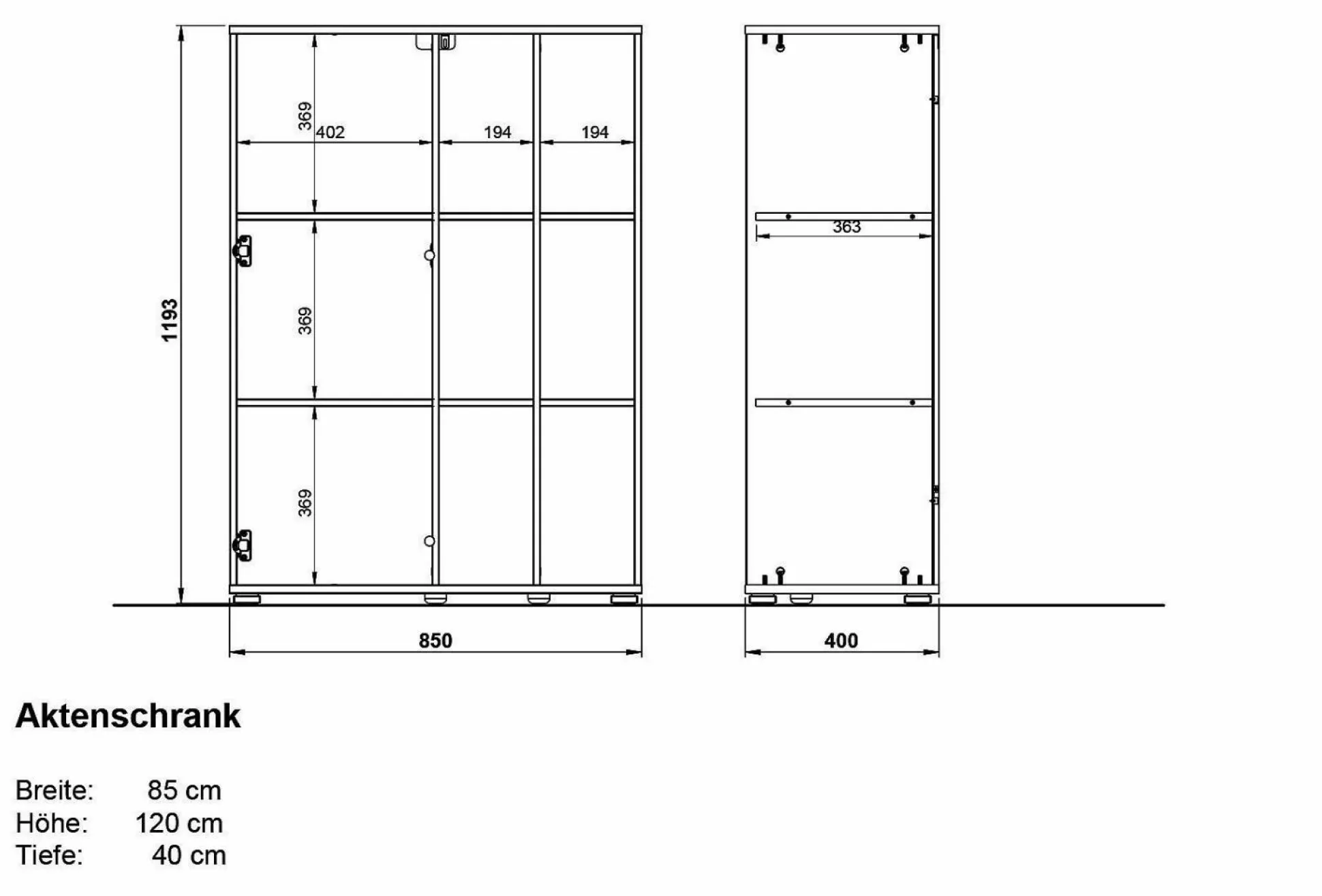 Aktenschrank LIONI