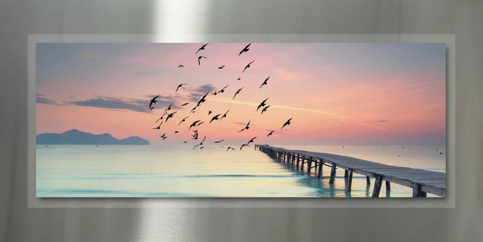 Aludibondbild BEACH II