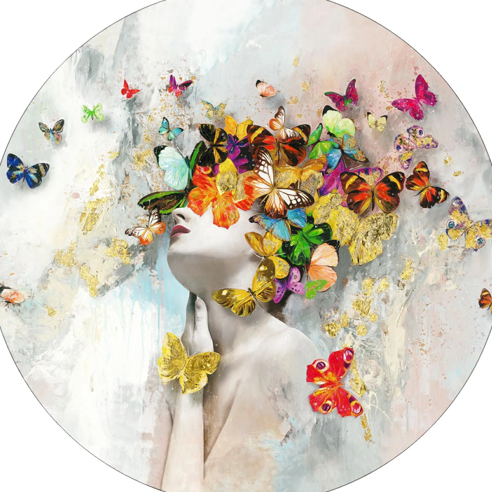 Aludibondbild BUTTERFLIES