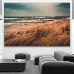 Aludibondbild COASTLINE