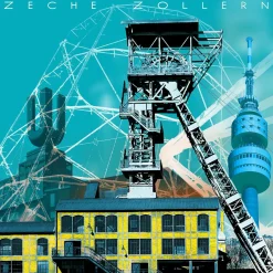 Aludibondbild DORTMUND