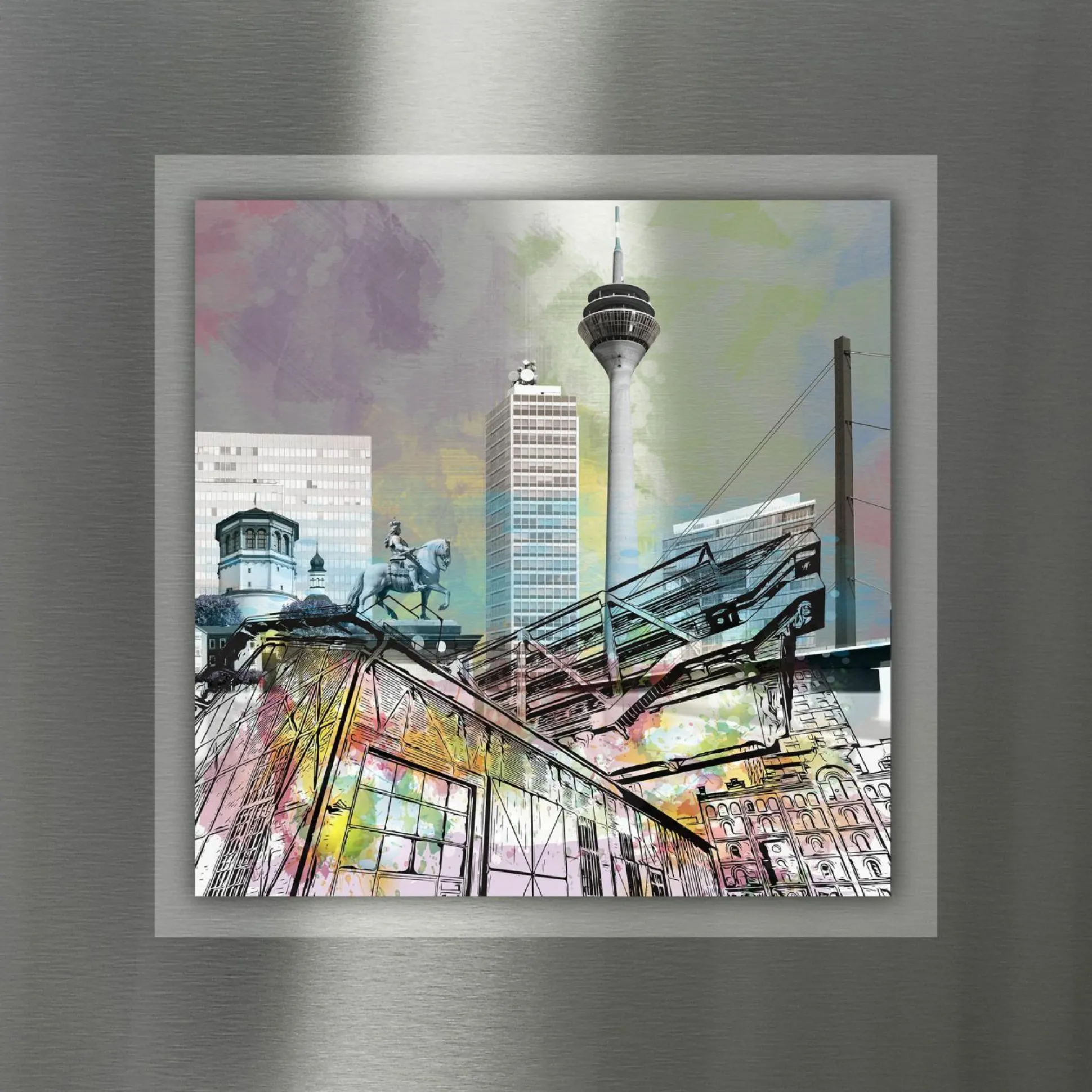 Aludibondbild DÜSSELDORF