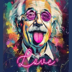 Aludibondbild EINSTEIN