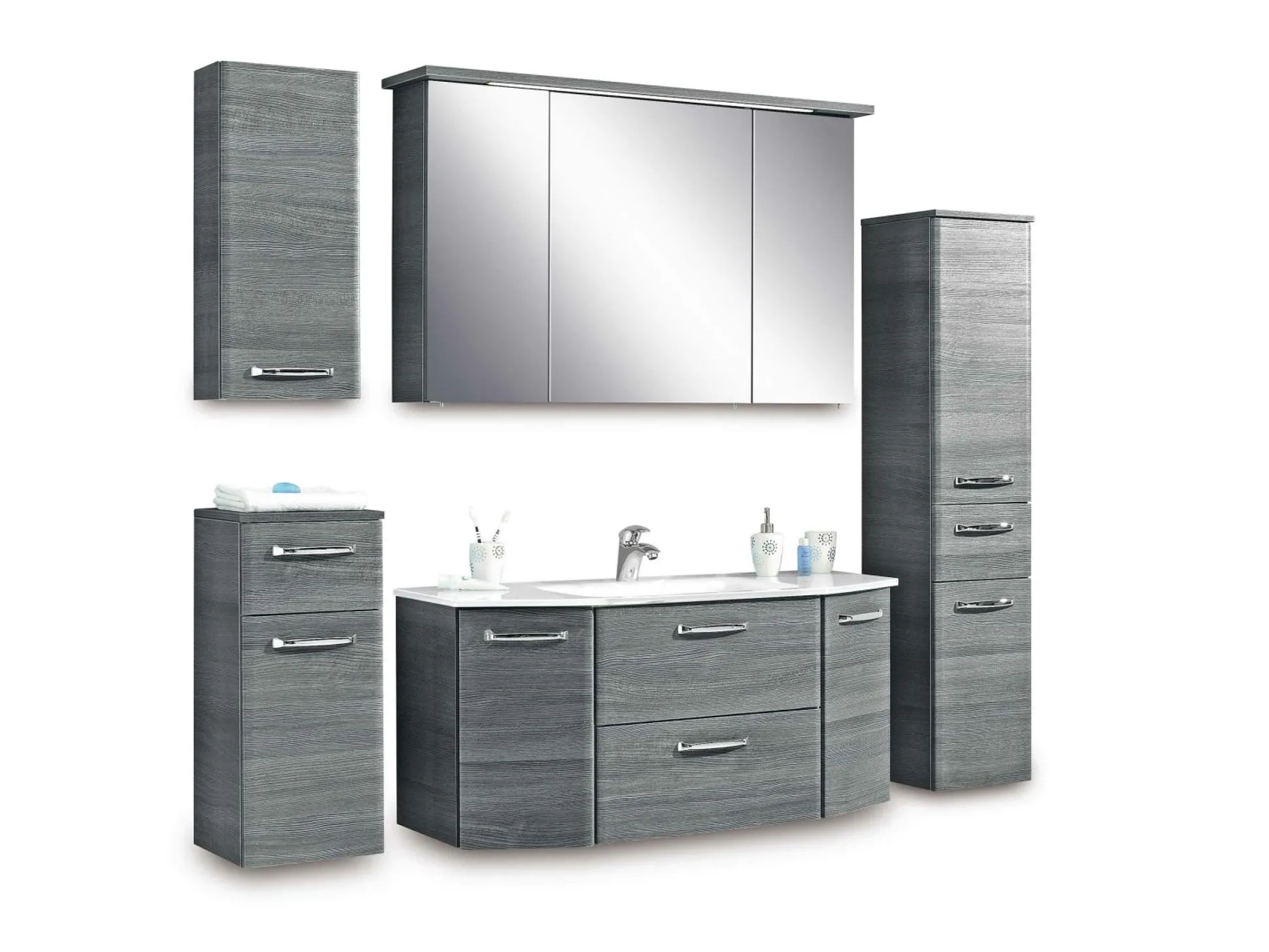 Badunterschrank Aquarell ALIKA