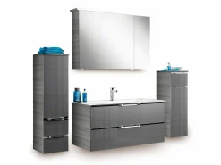 Badunterschrank Aquarell Trentino