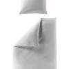 Bettwäsche Mako-Satin silber