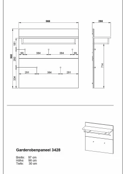 Garderobe GENOVA