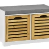 Garderobenbank mit 2-Boxen
