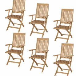 Gartenstuhl siena GARDEN 6er Set PALEROS