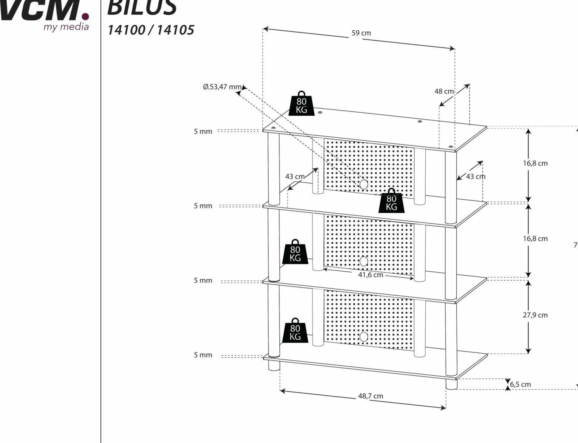 Hifi-Möbel Bilus