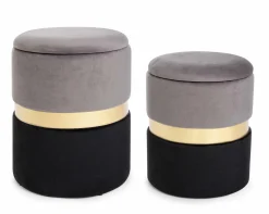 Hocker POLINA 2er Set