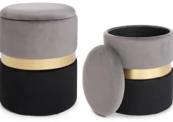 Hocker POLINA 2er Set