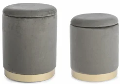 Hocker POLINA 2er Set