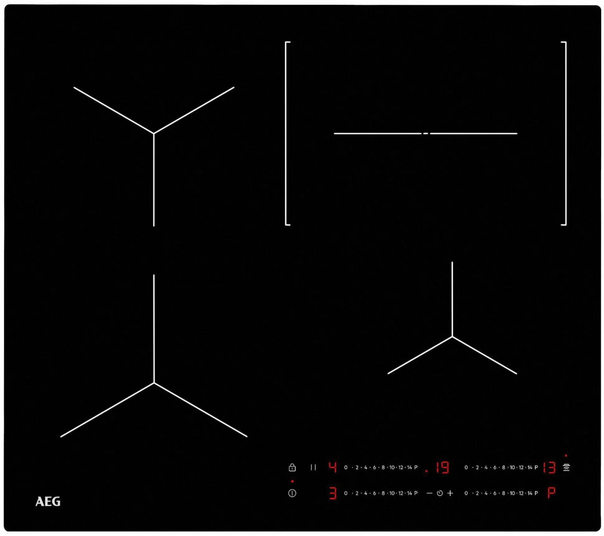 Induktionsfeld AEG OIO64C00IT