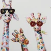 Keilrahmenbild GIRAFFEN