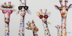 Keilrahmenbild GIRAFFEN