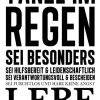 Keilrahmenbild HAUSORDNUNG I