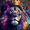 Keilrahmenbild LION KING II