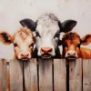 Keilrahmenbild MILKY FARM