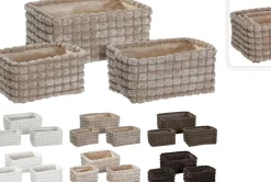 Korb-Set PLÜSCH