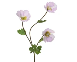 Kunstblume Mohn