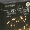 Lichterkette DRAHT 100 LED