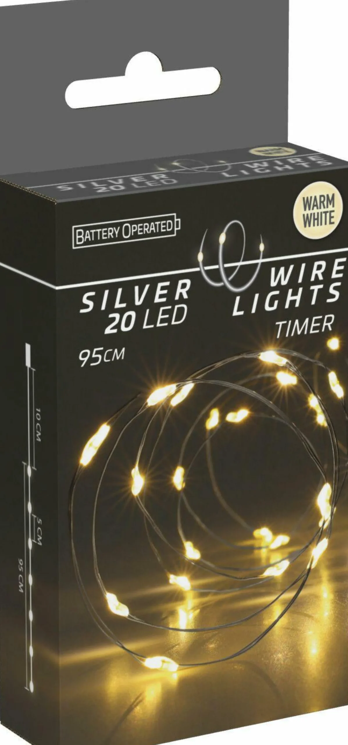 Lichterkette DRAHT 20 LED