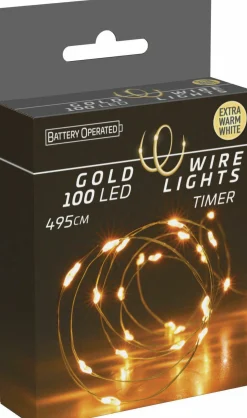 Lichterkette DRAHT 100 LED