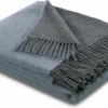 Plaid blau-grau