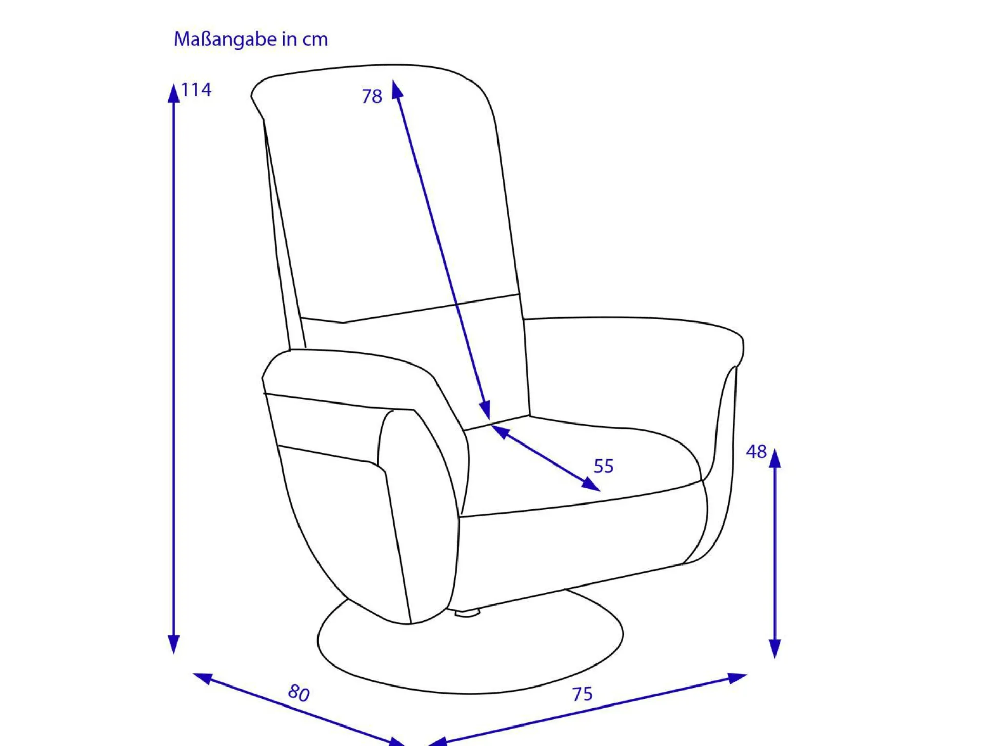 Relaxsessel SYSTEMPOLSTER PEET