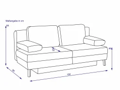 Schlafsofa Elastoform RABEA