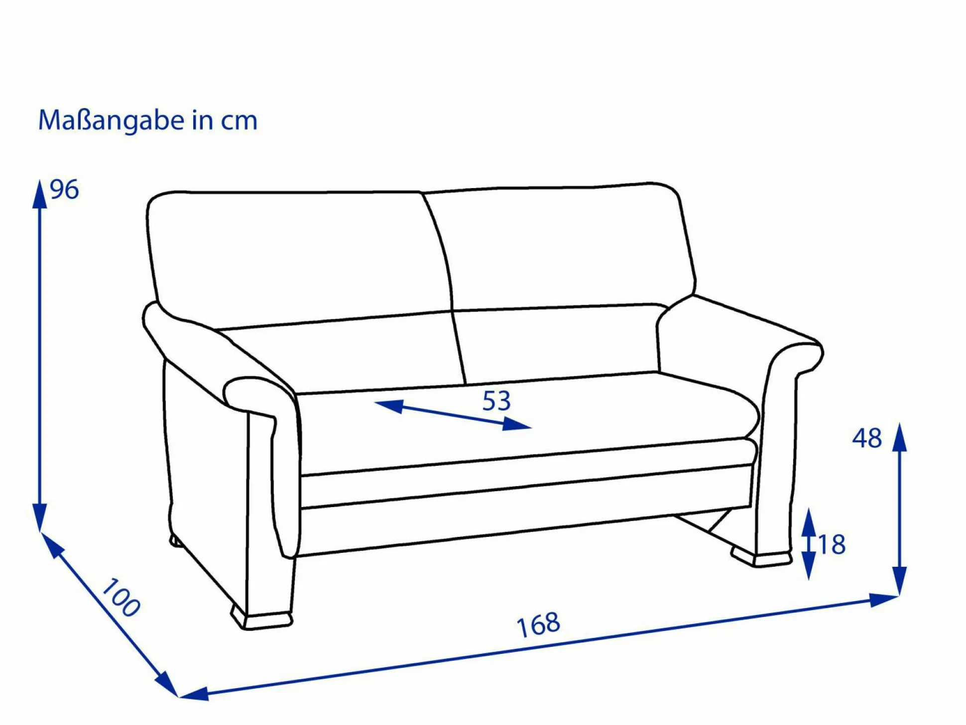 Sofa 2 Sitzer himolla NEUSTADT