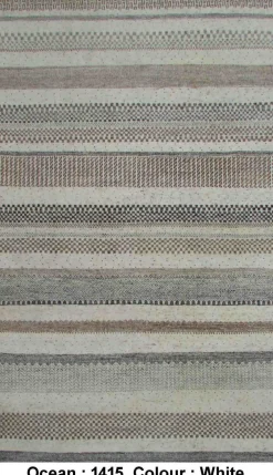 Teppich OCEAN weiss