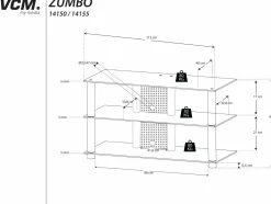 TV-Möbel Zumbo