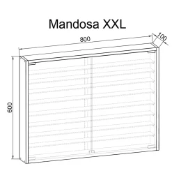 Vitrine MANDOSA