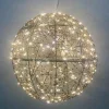Weihnachtskugel LED GOLDEN TWIST