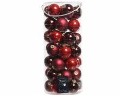 Weihnachtskugel-Box BIG RED MIX
