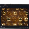 Weihnachtskugel-Box MIDI HELL GOLD