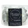 Weihnachtskugel-Box Sterne WINTERWEISS