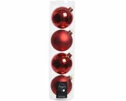 Weihnachtskugel-Box WEIHNACHTSROT