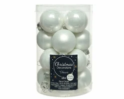 Weihnachtskugel-Box WINTERWEISS