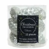 Weihnachtskugel-Box Zapfen WINTERWEISS